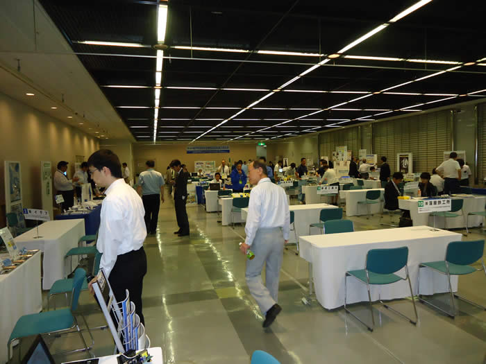 展示会場の様子