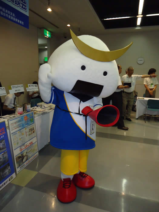 おにぎりまん(きぐるみ)の写真