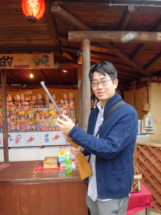 おかげ横丁　射的